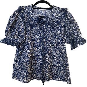 DÔEN Floral Blouse